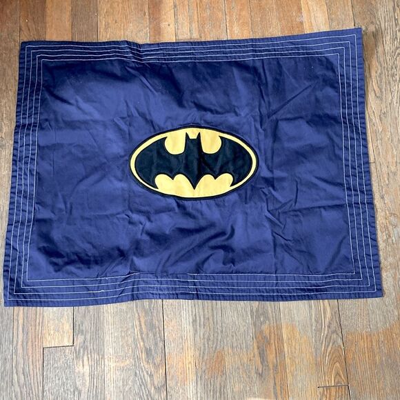 POTTERY BARN KIDS Batman DC Comics Superhero Pillow Sham 29 x 22 inches - Picture 3 of 9